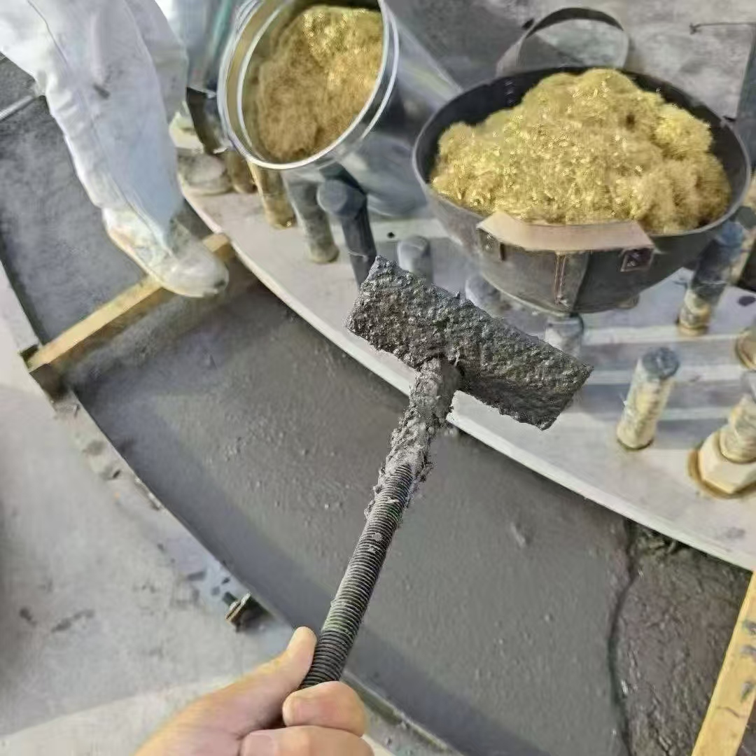 涿州C120钢纤维高强无收灌浆料 轧机压缩机汽轮机发电机锻压设备底座灌浆材料